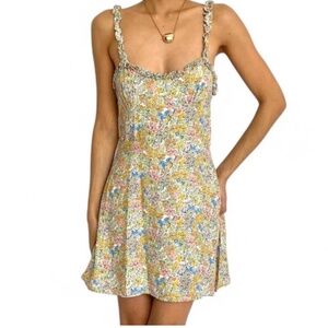 Zara Floral Print Summer Mini Dress